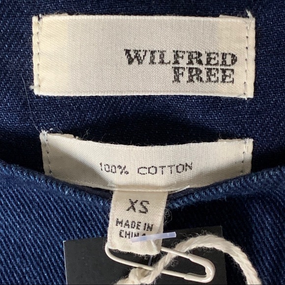 Wilfred Dark Indigo Nori Dress Size XS NWT - Picture 9 of 12